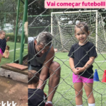 Virgínia Fonseca mostra primeira aula de futebol da filha Maria Alice após retorno ao Brasi